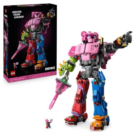 LEGO Fortnite 77078 Chef de l'Équipe Mécha - Set de Construction Col