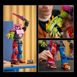 LEGO Fortnite 77078 Chef de l'Équipe Mécha - Set de Construction Col
