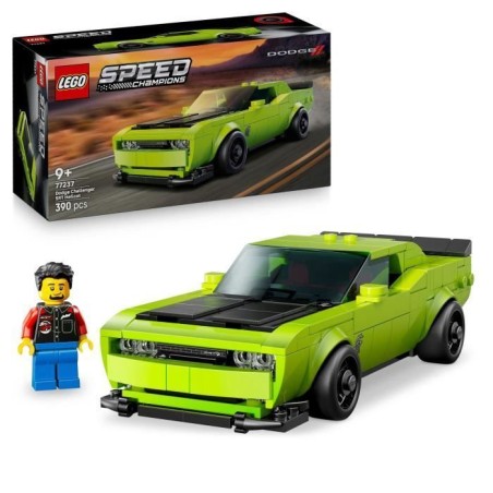 LEGO Speed Champions 77237 Voiture de Sport Dodge Challenger SRT Hellc