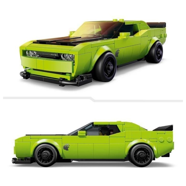 LEGO Speed Champions 77237 Voiture de Sport Dodge Challenger SRT Hellcat - Jouet des 9 ans LEGO Speed Champions 77237 Voiture de Sport Dodge Challenger SRT Hellcat - Jouet des 9 ans