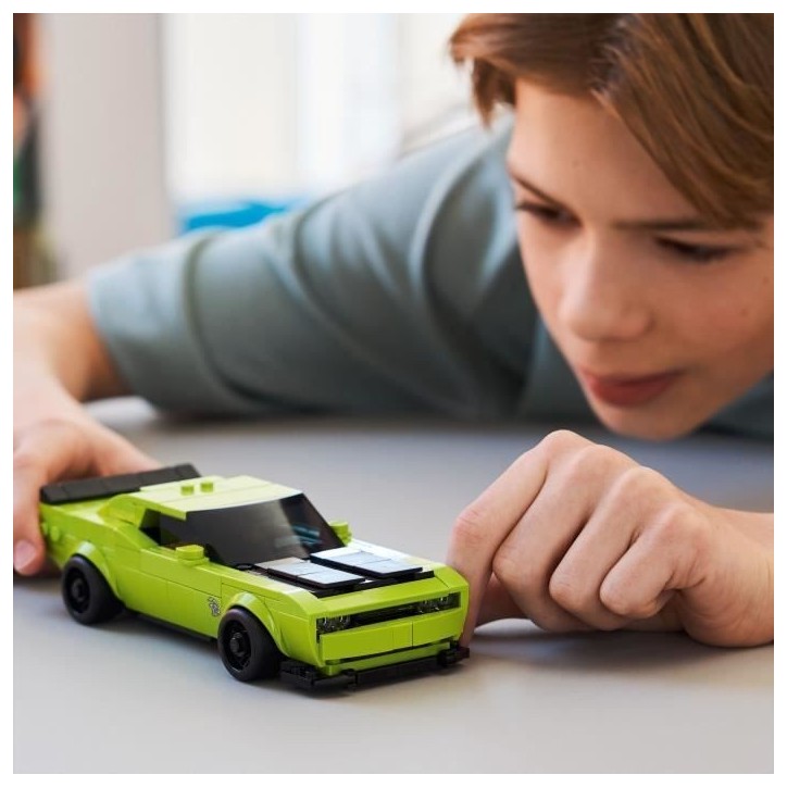 LEGO Speed Champions 77237 Voiture de Sport Dodge Challenger SRT Hellcat - Jouet des 9 ans LEGO Speed Champions 77237 Voiture de Sport Dodge Challenger SRT Hellcat - Jouet des 9 ans