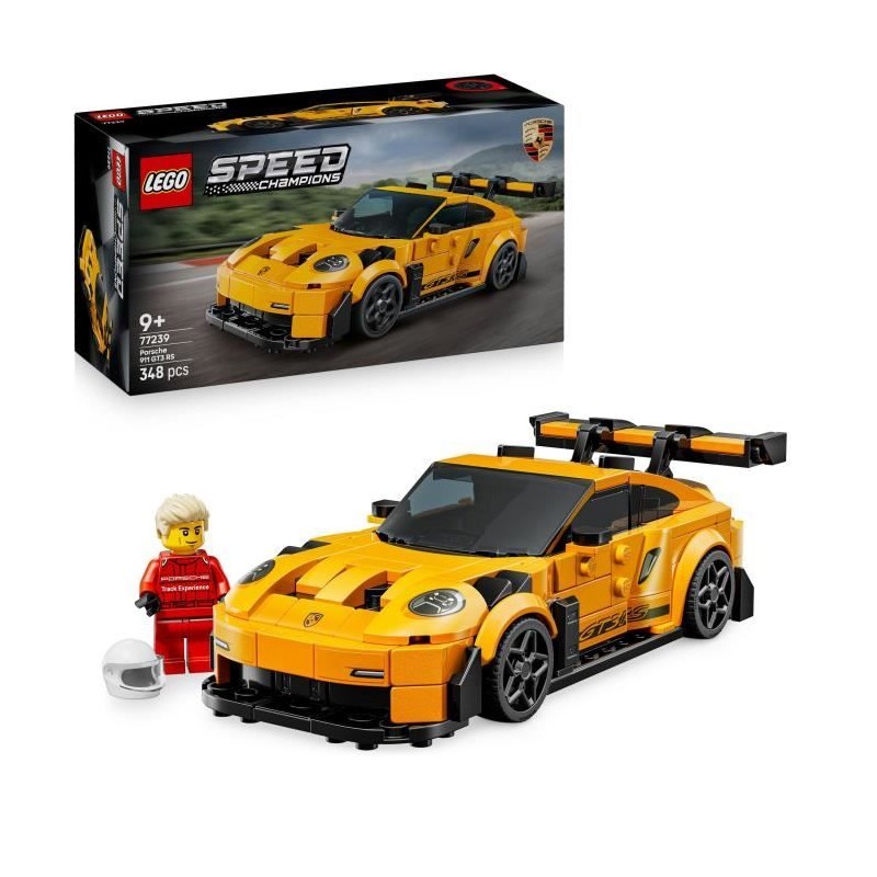 LEGO Speed Champions 77239 Supercar Porsche 911 GT3 RS - Jouet Voiture