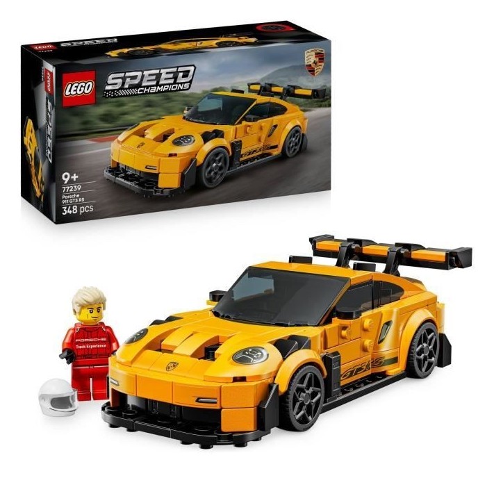 LEGO Speed Champions 77239 Supercar Porsche 911 GT3 RS - Jouet Voiture enfant 9 ans LEGO Speed Champions 77239 Supercar Porsche 911 GT3 RS - Jouet Voiture enfant 9 ans