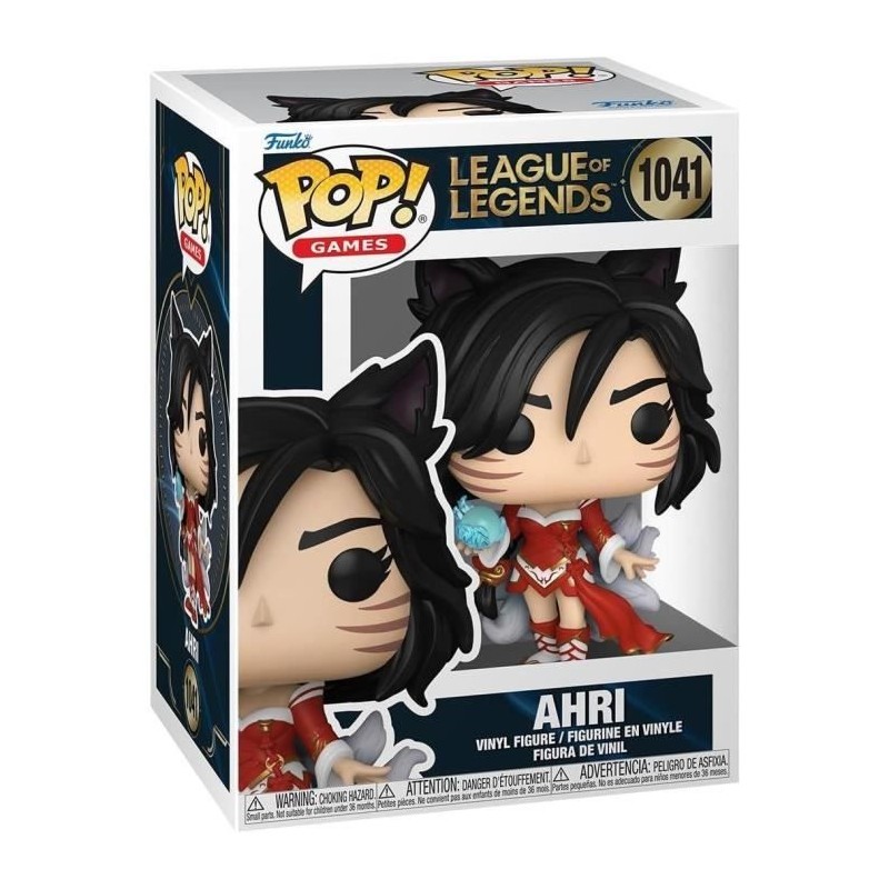 Figurine Funko Pop! - Games League of Legends - Ahri - 1 041 Figurine Funko Pop! - Games League of Legends - Ahri - 1 041