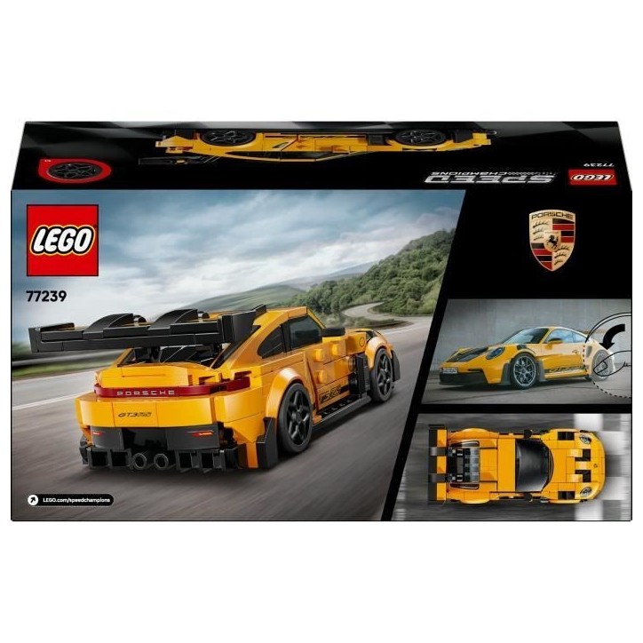 LEGO Speed Champions 77239 Supercar Porsche 911 GT3 RS - Jouet Voiture enfant 9 ans LEGO Speed Champions 77239 Supercar Porsche 911 GT3 RS - Jouet Voiture enfant 9 ans