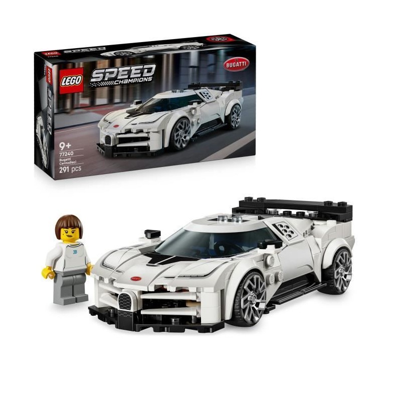 LEGO Speed Champions 77240 Hypercar Bugatti Centodieci - Jouet Voiture LEGO Speed Champions 77240 Hypercar Bugatti Centodieci - Jouet Voiture