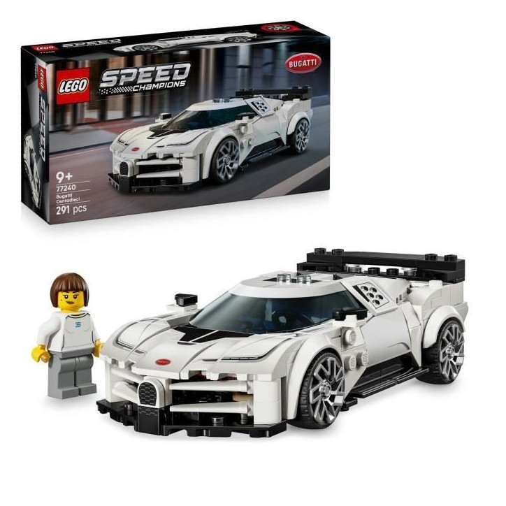 LEGO Speed Champions 77240 Hypercar Bugatti Centodieci - Jouet Voiture enfant 9 ans LEGO Speed Champions 77240 Hypercar Bugatti Centodieci - Jouet Voiture enfant 9 ans