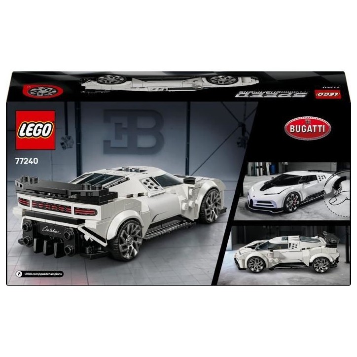 LEGO Speed Champions 77240 Hypercar Bugatti Centodieci - Jouet Voiture enfant 9 ans LEGO Speed Champions 77240 Hypercar Bugatti Centodieci - Jouet Voiture enfant 9 ans
