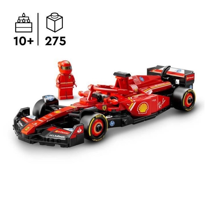 LEGO Speed Champions 77242 Voiture F1 Ferrari SF-24 - Jeu de construction des 10 ans LEGO Speed Champions 77242 Voiture F1 Ferrari SF-24 - Jeu de construction des 10 ans