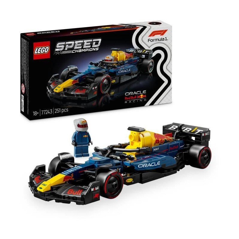 LEGO Speed Champions 77243 Voiture F1 Oracle Red Bull Racing RB20 - Je LEGO Speed Champions 77243 Voiture F1 Oracle Red Bull Racing RB20 - Je