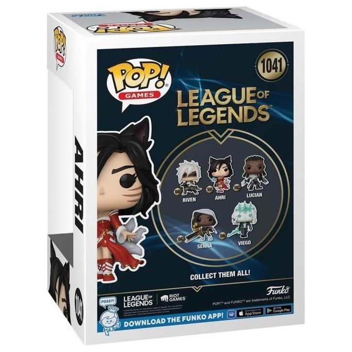 Figurine Funko Pop! - Games League of Legends - Ahri - 1 041