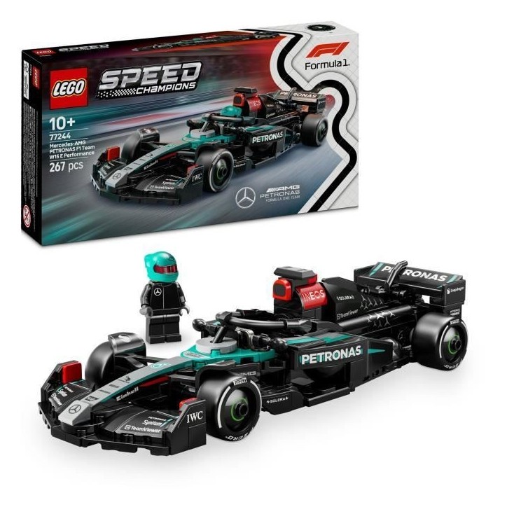 LEGO Speed Champions 77244 Voiture F1 Mercedes-AMG W15 - Jeu de construction des 10 ans LEGO Speed Champions 77244 Voiture F1 Mercedes-AMG W15 - Jeu de construction des 10 ans