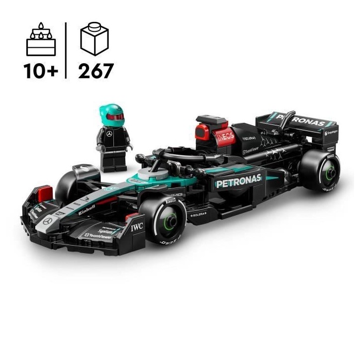 LEGO Speed Champions 77244 Voiture F1 Mercedes-AMG W15 - Jeu de construction des 10 ans LEGO Speed Champions 77244 Voiture F1 Mercedes-AMG W15 - Jeu de construction des 10 ans