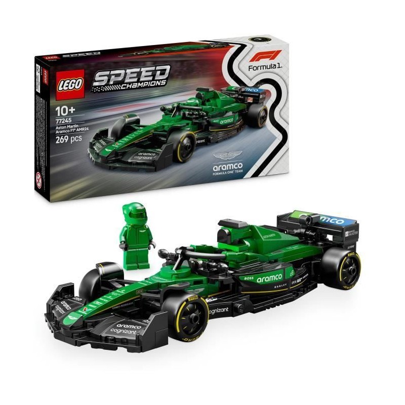 LEGO Speed Champions 77245 Voiture F1 Aston Martin Aramco AMR24 - Joue LEGO Speed Champions 77245 Voiture F1 Aston Martin Aramco AMR24 - Joue