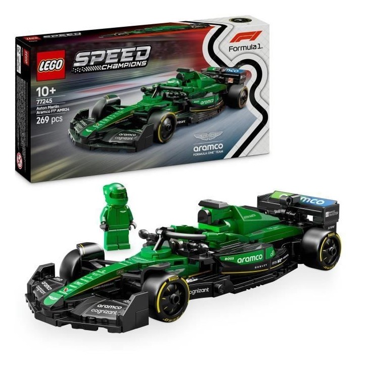LEGO Speed Champions 77245 Voiture F1 Aston Martin Aramco AMR24 - Jouet pour garçon 10 ans LEGO Speed Champions 77245 Voiture F1 Aston Martin Aramco AMR24 - Jouet pour garçon 10 ans