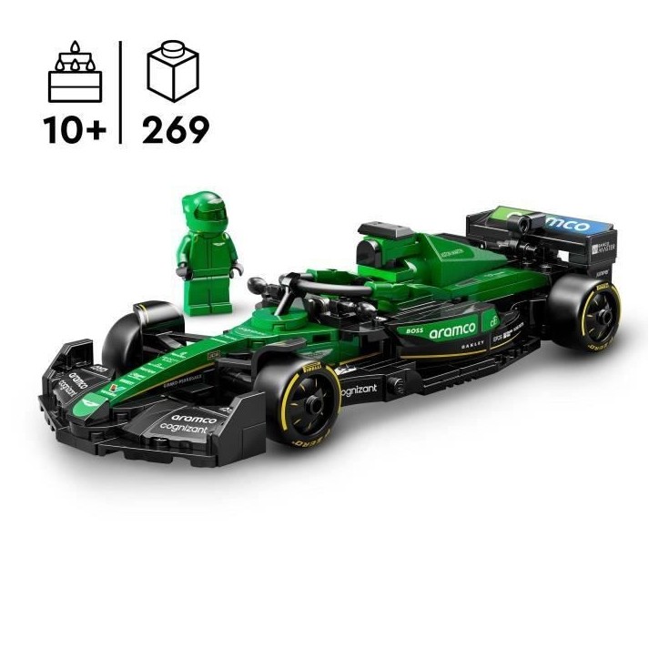 LEGO Speed Champions 77245 Voiture F1 Aston Martin Aramco AMR24 - Jouet pour garçon 10 ans LEGO Speed Champions 77245 Voiture F1 Aston Martin Aramco AMR24 - Jouet pour garçon 10 ans
