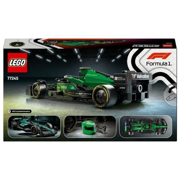 LEGO Speed Champions 77245 Voiture F1 Aston Martin Aramco AMR24 - Jouet pour garçon 10 ans LEGO Speed Champions 77245 Voiture F1 Aston Martin Aramco AMR24 - Jouet pour garçon 10 ans