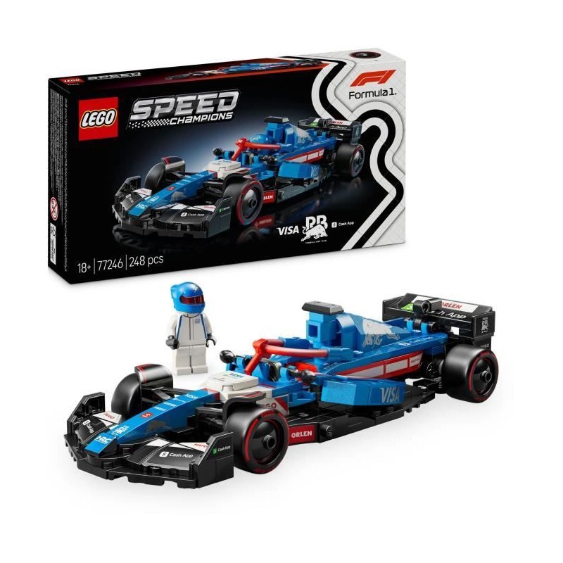 LEGO Speed Champions 77246 Voiture F1 Visa Cash App RB VCARB 01 - Idé LEGO Speed Champions 77246 Voiture F1 Visa Cash App RB VCARB 01 - Idé