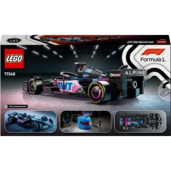 LEGO Speed Champions 77248 Voiture F1 BWT Alpine Team A524 Jeu de cons