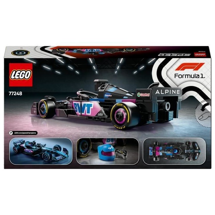 LEGO Speed Champions 77248 Voiture F1 BWT Alpine Team A524 Jeu de construction des 10 ans LEGO Speed Champions 77248 Voiture F1 BWT Alpine Team A524 Jeu de construction des 10 ans