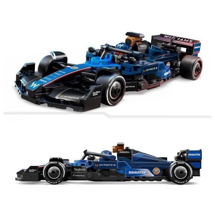 LEGO Speed Champions 77249 Voiture F1 Williams Racing FW46 Jeu de construction des 10 ans LEGO Speed Champions 77249 Voiture F1 Williams Racing FW46 Jeu de construction des 10 ans