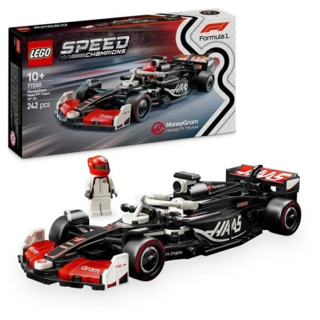 LEGO Speed Champions 77250 Voiture F1 MoneyGram Haas Team VF-24 - Joue
