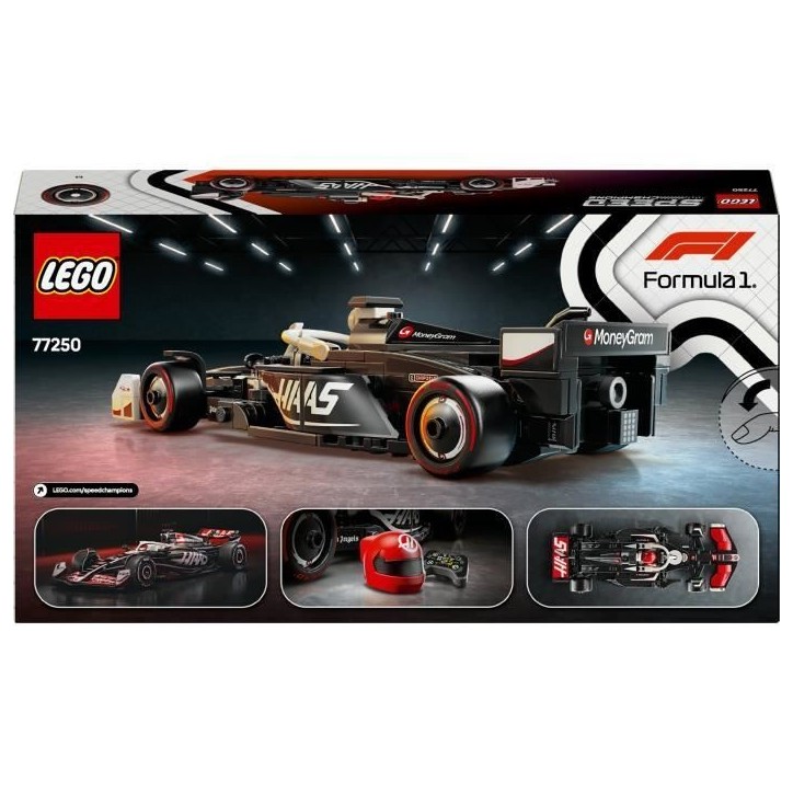 LEGO Speed Champions 77250 Voiture F1 MoneyGram Haas Team VF-24 - Jouet des 10 ans LEGO Speed Champions 77250 Voiture F1 MoneyGram Haas Team VF-24 - Jouet des 10 ans