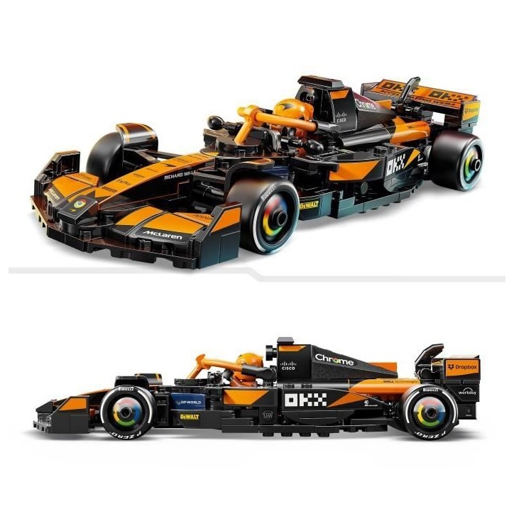 LEGO Speed Champions 77251 Voiture F1 McLaren Team MCL38 - Jeu de construction des 10 ans LEGO Speed Champions 77251 Voiture F1 McLaren Team MCL38 - Jeu de construction des 10 ans