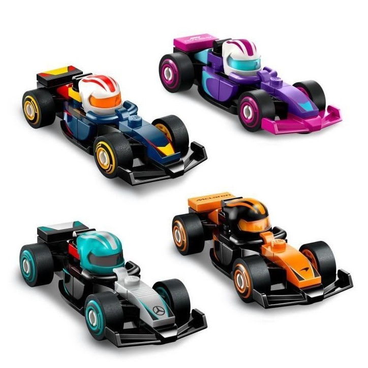 Box de 36 minifigures 71049 Voitures F1 a Collectionner Box de 36 minifigures 71049 Voitures F1 a Collectionner