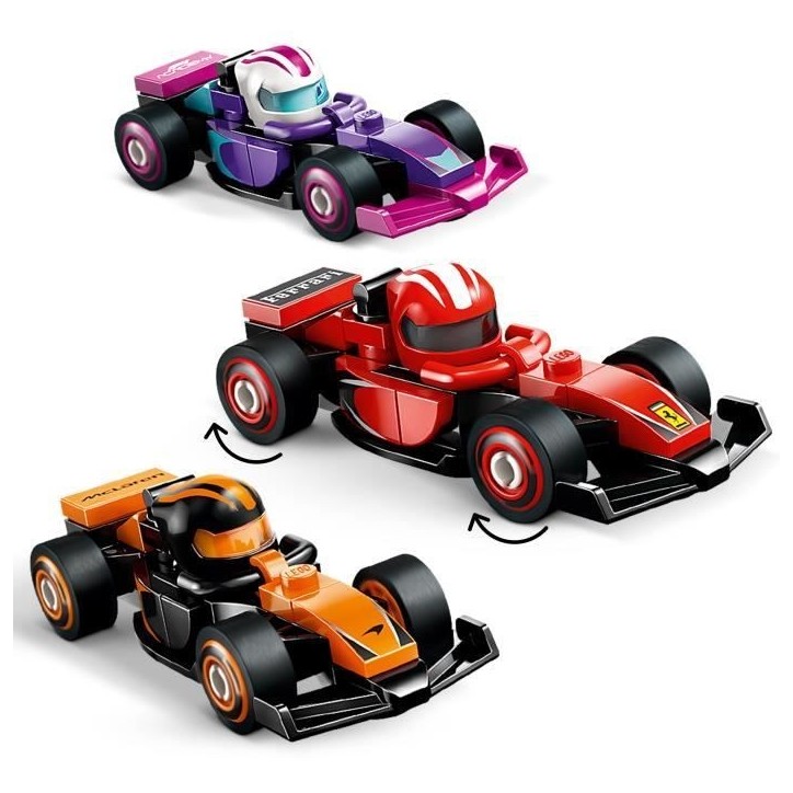 Box de 36 minifigures 71049 Voitures F1 a Collectionner Box de 36 minifigures 71049 Voitures F1 a Collectionner