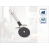 Coupe pizza Leifheit ProLine 3128, roulette a pizza en acier inoxydabl