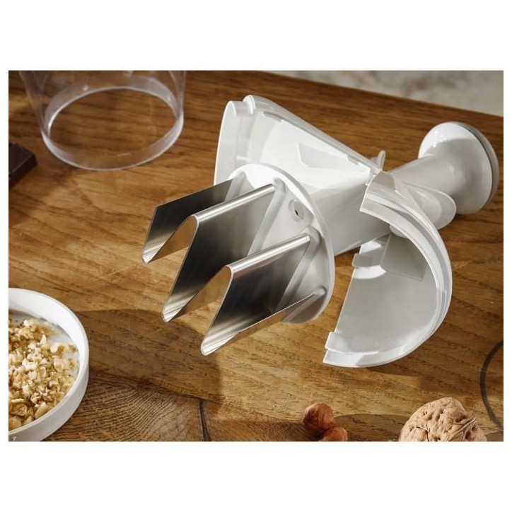 Hachoir a légumes Leifheit Comfort & Clean 23030 - hacheur universel extremement tranchant - coupe légume manuel idéal pour o Hachoir a légumes Leifheit Comfort & Clean 23030 - hacheur universel extremement tranchant - coupe légume manuel idéal pour o