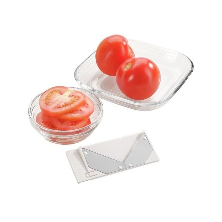 Râpe universelle Leifheit ComfortLine 23170 - râpe a légumes avec 5 grilles interchangeables - mandoline cuisine en acier ino