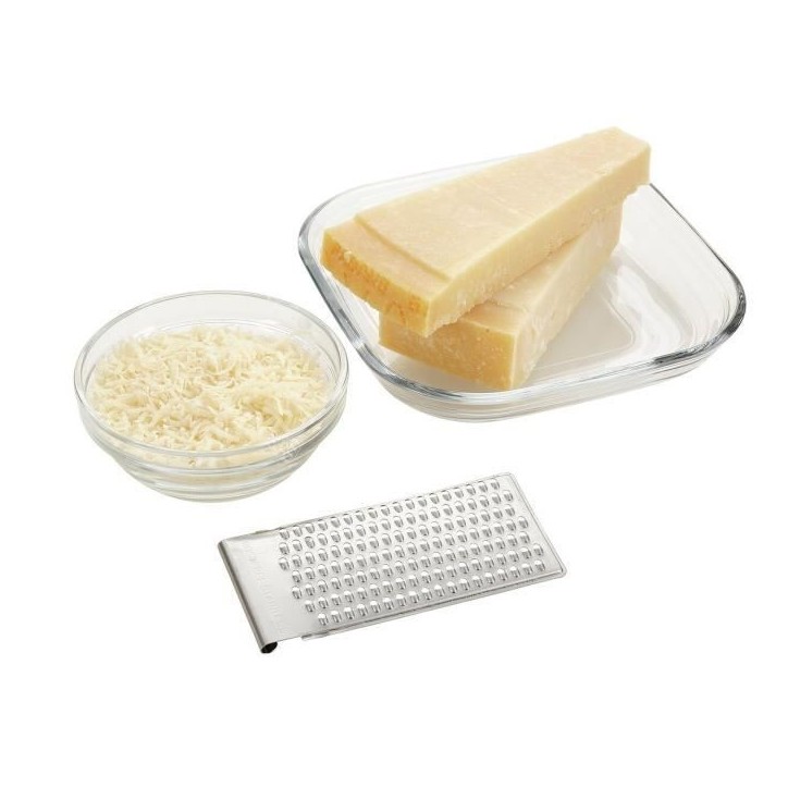 Râpe universelle Leifheit ComfortLine 23170 - râpe a légumes avec 5 grilles interchangeables - mandoline cuisine en acier ino