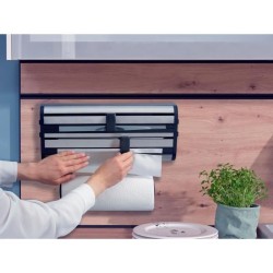 Dérouleur mural Leifheit Parat Royal 25793, porte-rouleau cuisine en