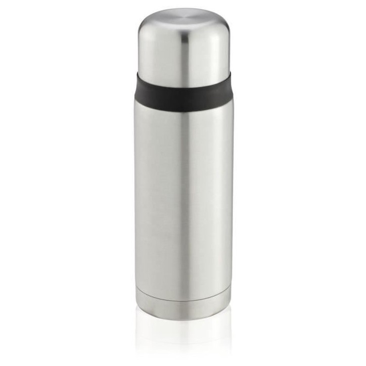 Gourde isotherme Leifheit Coco 28520 - 12h de rétention de chaleur et 100% étanche - bouteille isotherme en acier inox - 750 m