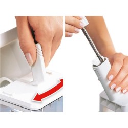 Dénoyauteur a prunes Leifheit 37300, dénoyauteur automatique avec la