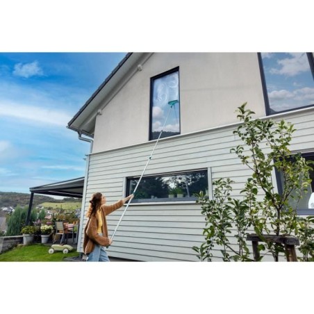 Manche Télescopique 130 a 400 cm Leifheit 41523, manche extensible compatible avec les appareils de nettoyage Leifheit Click-Sy