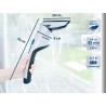 Aspirateur a vitres et salle de bains Leifheit Nemo 51035, lave vitres