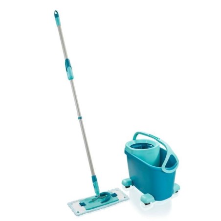 Set lave sol avec seau essoreur a roulettes Leifheit Clean Twist Ergo