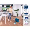 Set lave sol avec seau essoreur a roulettes Leifheit Clean Twist Ergo