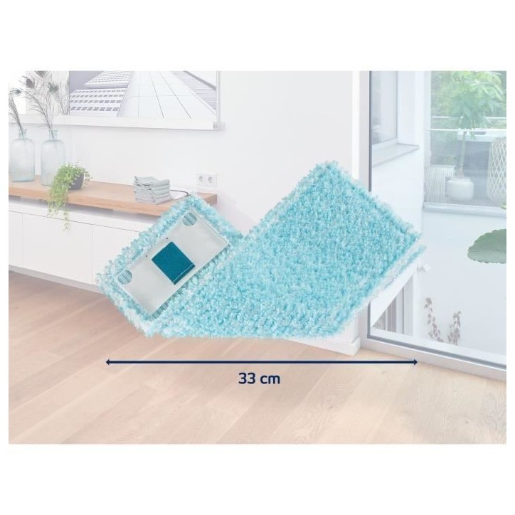 Housse super soft Leifheit 52122, housse de rechange pour balai serpilliere Clean Twist M Ergo / PowerClean, parquets, 1 piece Housse super soft Leifheit 52122, housse de rechange pour balai serpilliere Clean Twist M Ergo / PowerClean, parquets, 1 piece