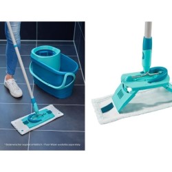 Housse micro duo Leifheit 52123, housse de rechange pour balai serpill