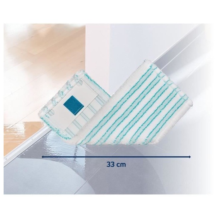 Housse micro duo Leifheit 52123, housse de rechange pour balai serpilliere Clean Twist M Ergo / PowerClean, tous sols, 1 piece Housse micro duo Leifheit 52123, housse de rechange pour balai serpilliere Clean Twist M Ergo / PowerClean, tous sols, 1 piece