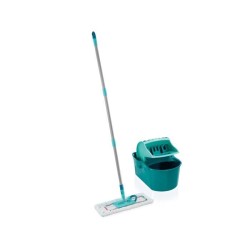 Set lave sol avec seau essoreur Leifheit Profi Compact 55092, balais a
