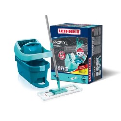 Set lave sol avec seau essoreur a roulettes Leifheit Profi XL Mobile 5