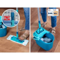 Set de nettoyage sol Leifheit PowerClean 55510, balai serpillere avec
