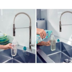 Balai pulvérisateur Leifheit Easy Spray XL 56690, lave sol articulé
