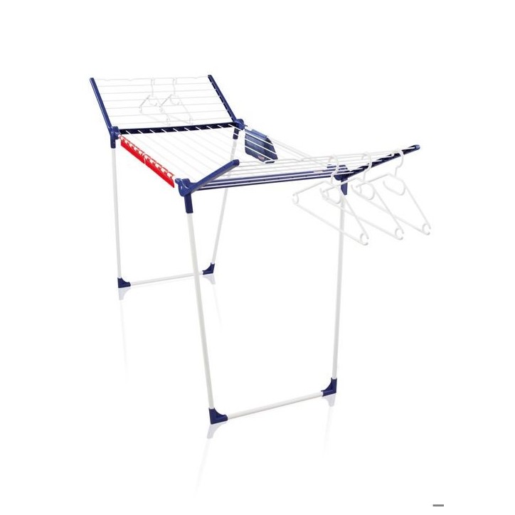 Étendoir a linge Leifheit Pegasus 200 Solid Comfort 81516, séchoir a linge avec 20m d'étendage, tancarville 8 accessoires, bl Étendoir a linge Leifheit Pegasus 200 Solid Comfort 81516, séchoir a linge avec 20m d'étendage, tancarville 8 accessoires, bl