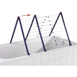 Étendoir a linge Leifheit Pegasus V Duo 81702, séchoir a linge exten